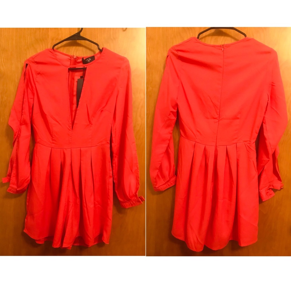 Women’s small red dress